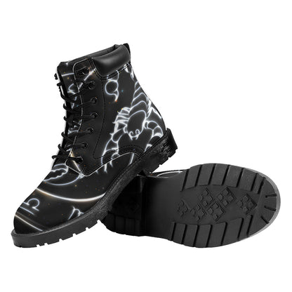 Astrology Scorpio Sign Print Work Boots