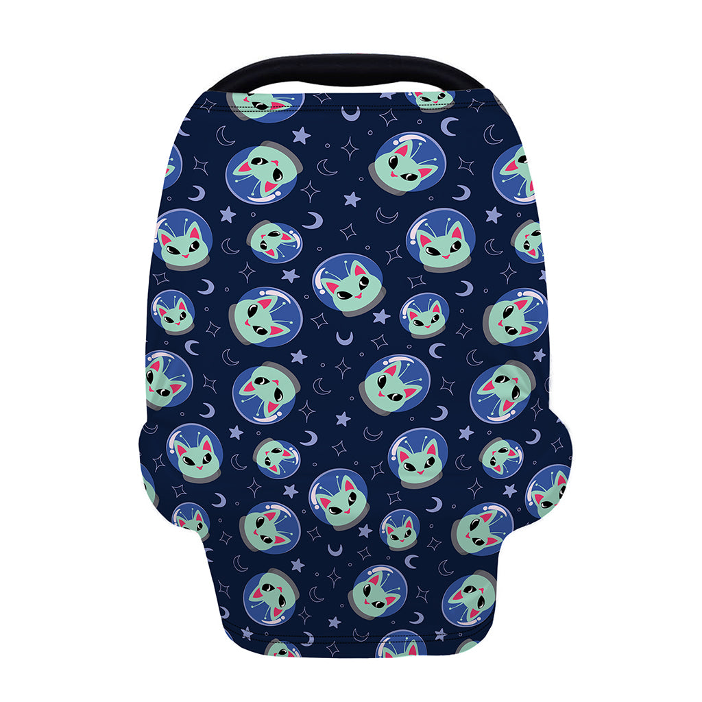 Astronaut Alien Cat Print Baby Seat Cover