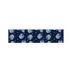 Astronaut Alien Cat Print Bed Runner