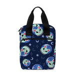 Astronaut Alien Cat Print Bible Tote Bag