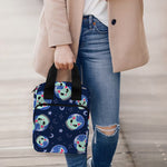 Astronaut Alien Cat Print Bible Tote Bag