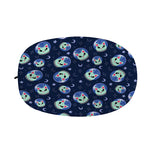 Astronaut Alien Cat Print Car Side Mirror Covers
