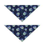 Astronaut Alien Cat Print Dog Bandana