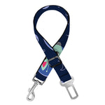 Astronaut Alien Cat Print Dog Seat Belt
