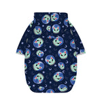 Astronaut Alien Cat Print Dog Zip Up Hoodie