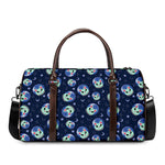 Astronaut Alien Cat Print Duffle Bag