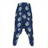 Astronaut Alien Cat Print Hammer Pants