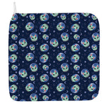 Astronaut Alien Cat Print Hand Towel