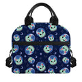 Astronaut Alien Cat Print Insulated Lunch Bag