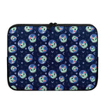 Astronaut Alien Cat Print Laptop Sleeve