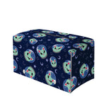 Astronaut Alien Cat Print Leather Tissue Box Cover