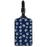 Astronaut Alien Cat Print Luggage Tag