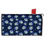Astronaut Alien Cat Print Mailbox Cover