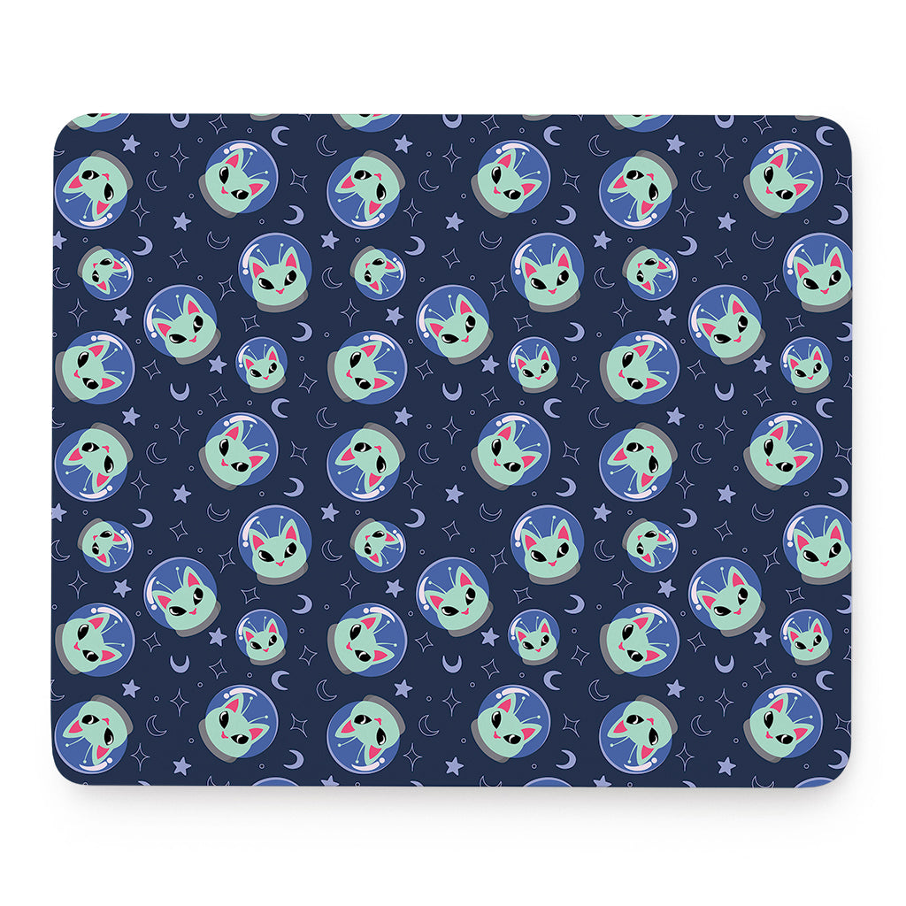 Astronaut Alien Cat Print Mouse Pad