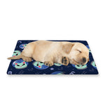 Astronaut Alien Cat Print Pet Cooling Mat Cover