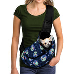 Astronaut Alien Cat Print Pet Sling Carrier
