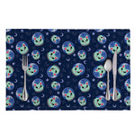 Astronaut Alien Cat Print Placemat