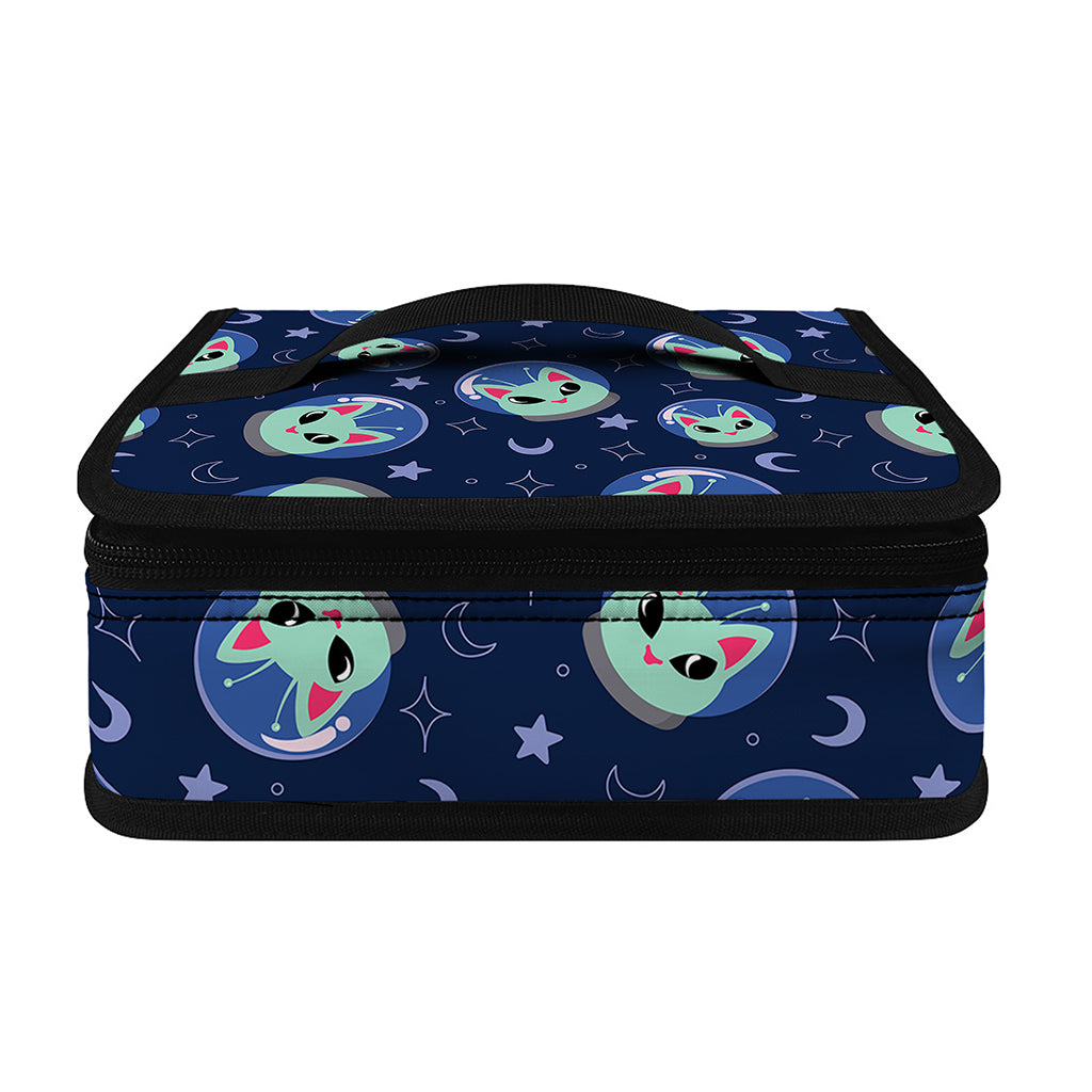 Astronaut Alien Cat Print Small Lunch Bag
