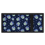 Astronaut Alien Cat Print Trifold Wallet