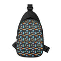 Astronaut And Space Pixel Pattern Print Sling Bag