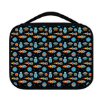 Astronaut And Space Pixel Pattern Print Classic Bible Case
