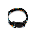 Astronaut And Space Pixel Pattern Print Dog Collar