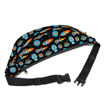 Astronaut And Space Pixel Pattern Print Fanny Pack