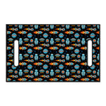 Astronaut And Space Pixel Pattern Print Golf Cart Seat Cover