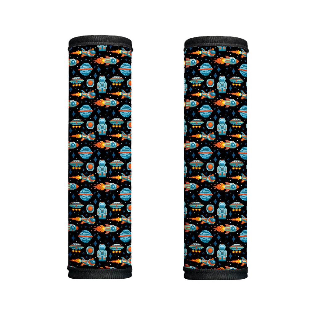 Astronaut And Space Pixel Pattern Print Handle Covers