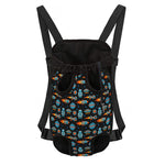 Astronaut And Space Pixel Pattern Print Pet Carrier Backpack