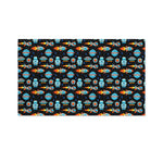 Astronaut And Space Pixel Pattern Print Polyester Flag