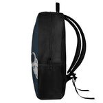 Astronaut Couple In Space Print 17 Inch Backpack