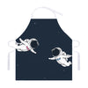 Astronaut Couple In Space Print Adjustable Apron