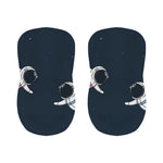Astronaut Couple In Space Print Bar Stool Covers
