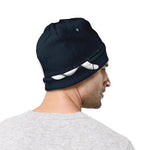 Astronaut Couple In Space Print Beanie