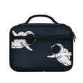 Astronaut Couple In Space Print Briefcase Bible Bag