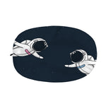 Astronaut Couple In Space Print Car Side Mirror Covers