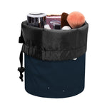 Astronaut Couple In Space Print Drawstring Makeup Bag