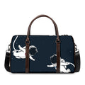 Astronaut Couple In Space Print Duffel Bag