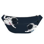 Astronaut Couple In Space Print Fanny Pack