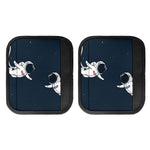 Astronaut Couple In Space Print Handle Covers