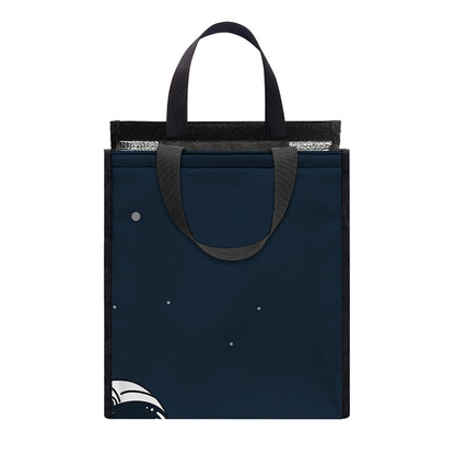 Astronaut Couple In Space Print Insulated Lunch Tote