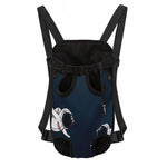 Astronaut Couple In Space Print Pet Carrier Backpack