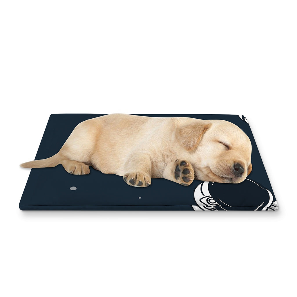 Astronaut Couple In Space Print Pet Cooling Mat Cover