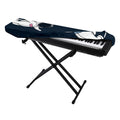 Astronaut Couple In Space Print Piano Keyboard Cover
