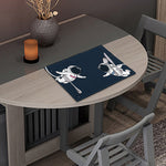 Astronaut Couple In Space Print Placemat