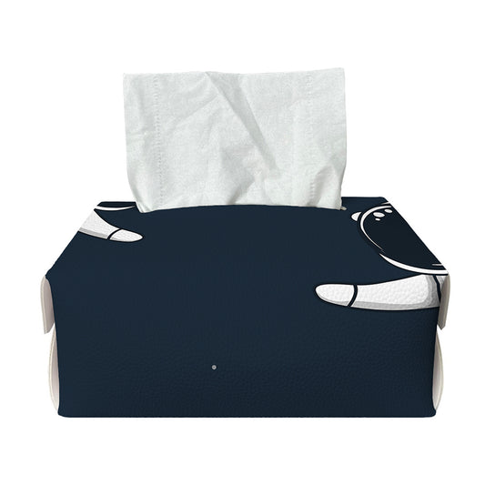 Astronaut Couple In Space Print Rectangle Tissue Box Cover