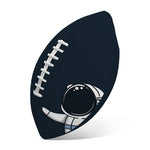 Astronaut Couple In Space Print Rugby Ball