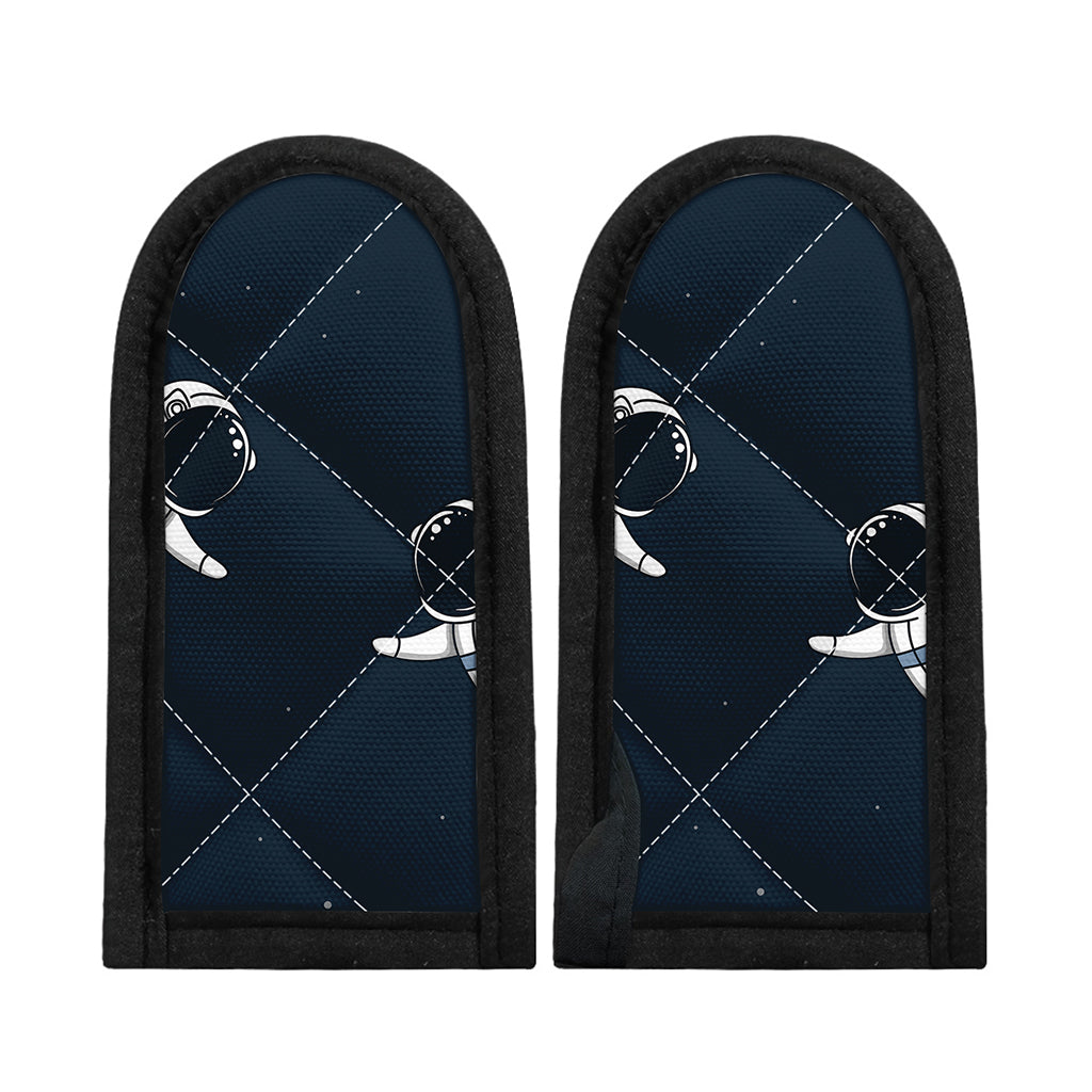 Astronaut Couple In Space Print Skillet Handle Cover