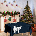 Astronaut Couple In Space Print Tablecloth